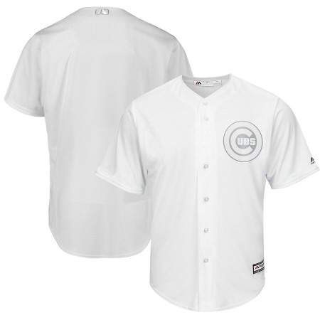 Men's Chicago Cubs White 2019 Players' Weekend Replica Team Stitched MLB Jersey