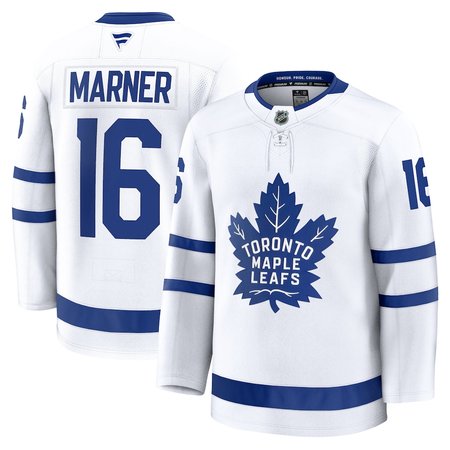 Youth Toronto Maple Leafs #16 Mitch Marner White Away Player Jersey