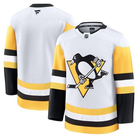 Men's Pittsburgh Penguins White Away Premium Jersey