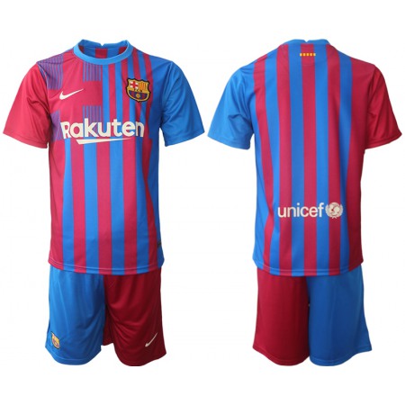 Men's Barcelona Home Soccer Jersey Suit