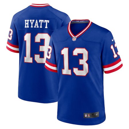 Youth New York Giants #13 Jalin Hyatt Nike Royal Alternate Game Jersey