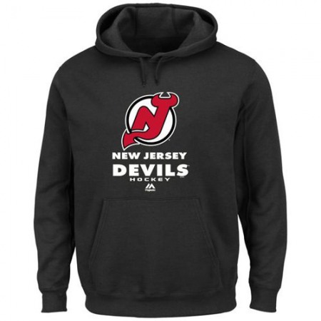 New Jersey Devils Big & Tall Critical Victory Pullover Hoodie Black